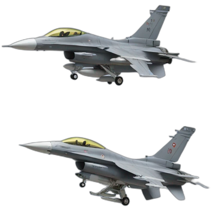 F16 aircraft emoji