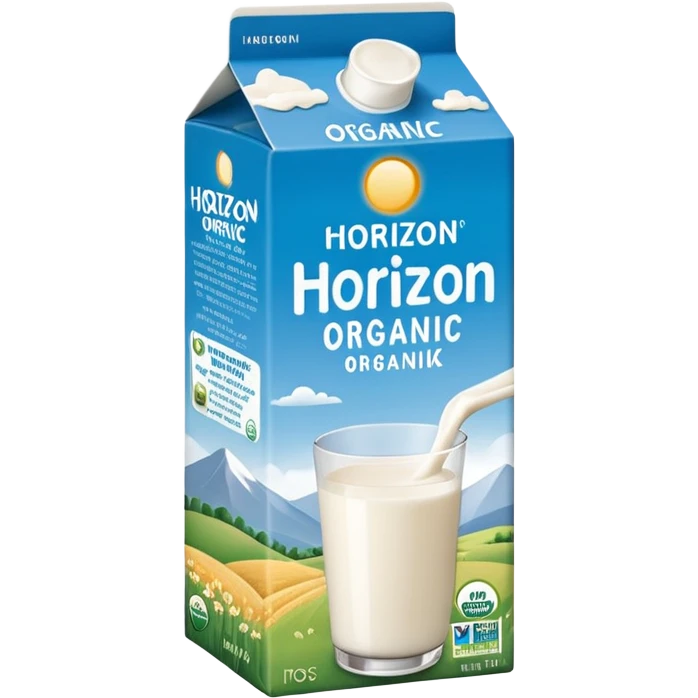 Horizon organic whole milk emoji