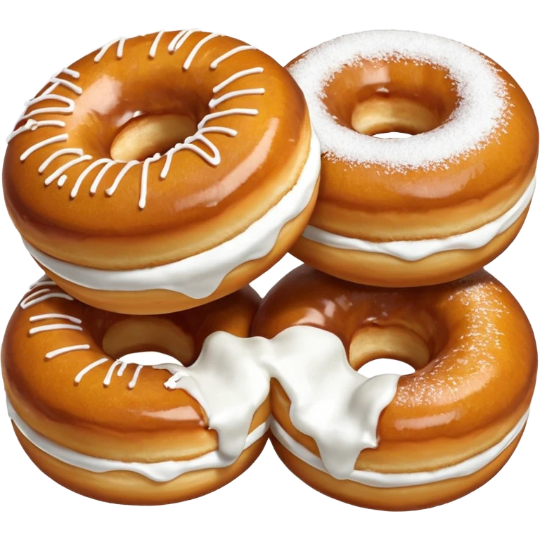 Filled Jam Donut Bombs emoji