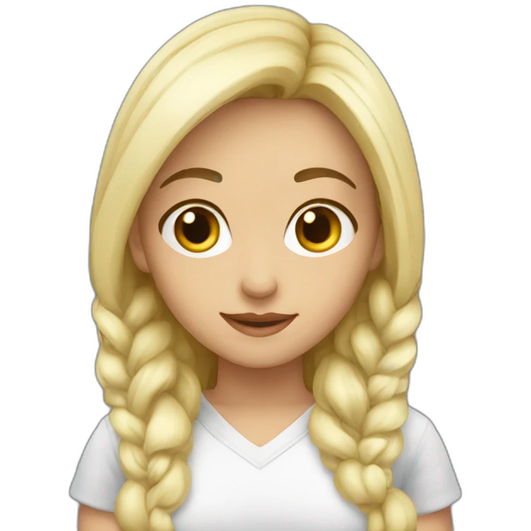 красивая девушка emoji