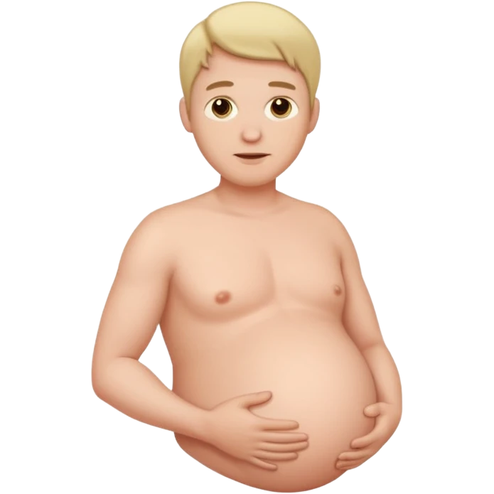 Make an pregnant man emoji