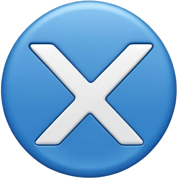 Este emoji✅en azul y que no tenga brillo emoji