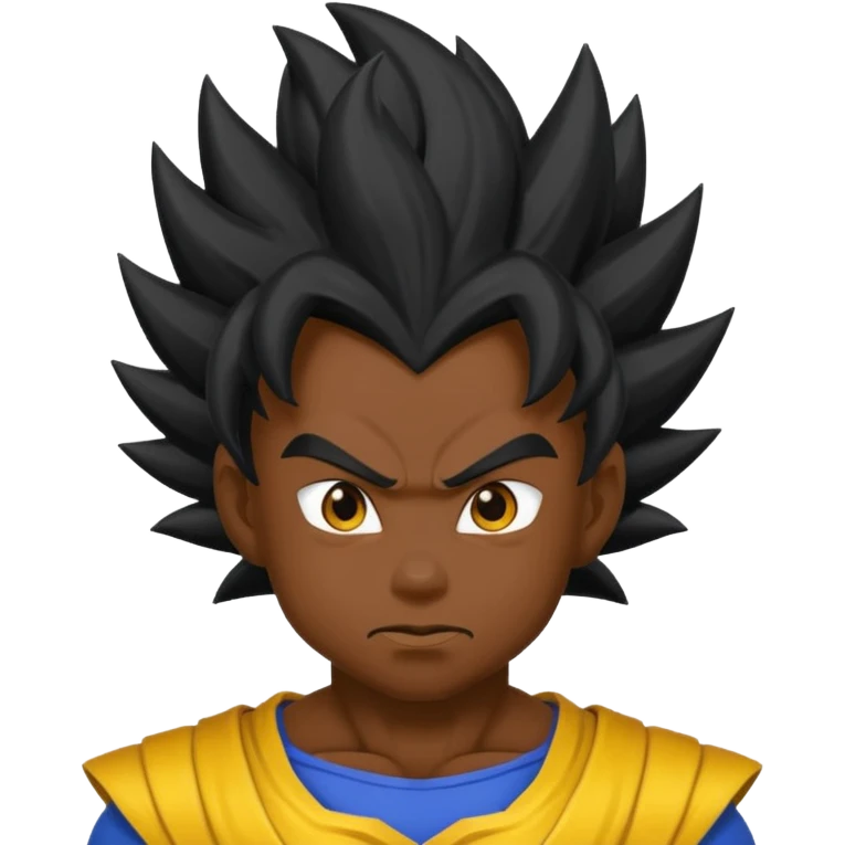 Black Super Saiyan emoji