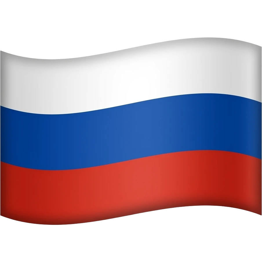 The flag of Russia emoji