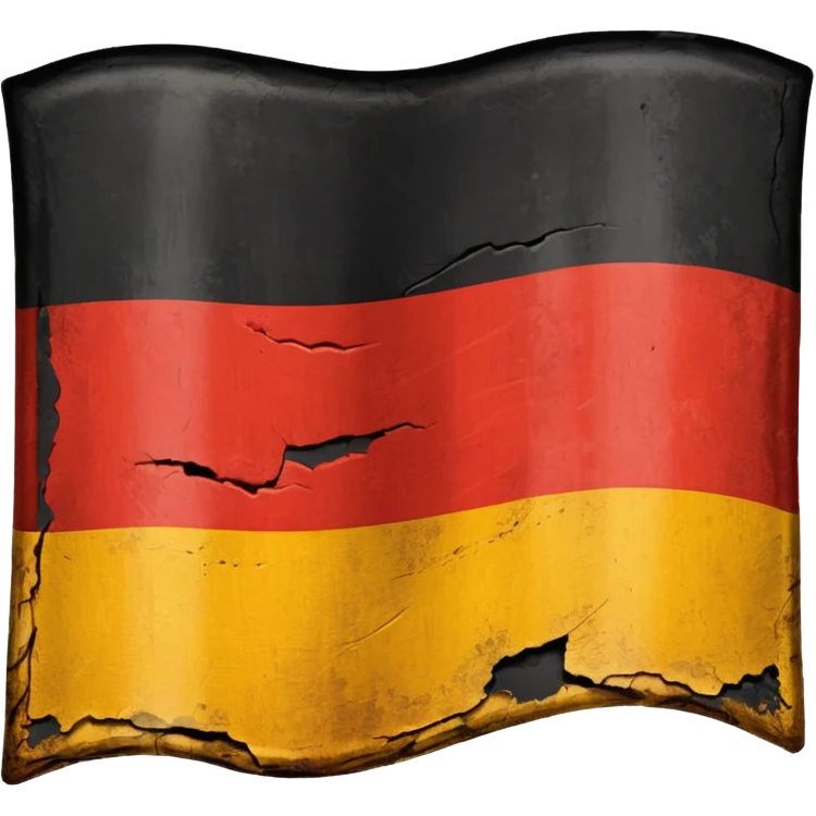 German flag 1945 year  emoji