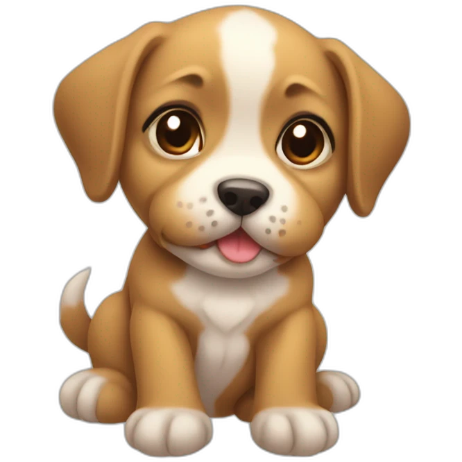 cute puppie emoji