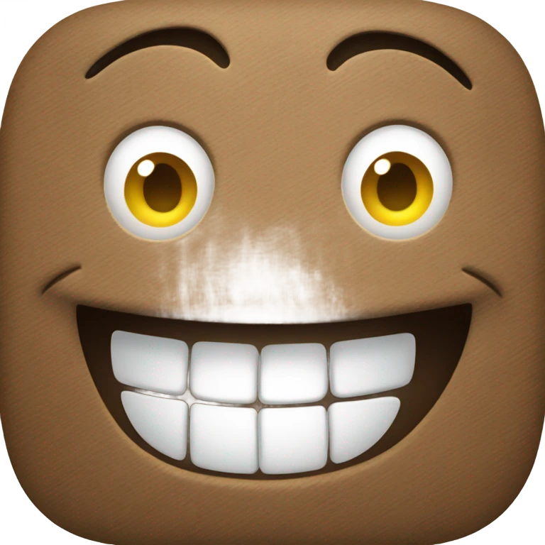 Happy face emoji