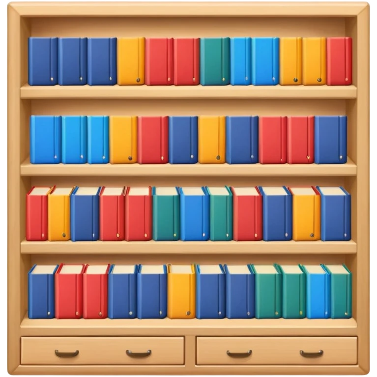 Book shelf emoji