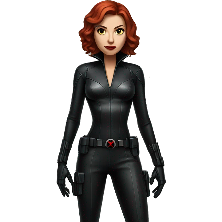 Black widow full body  emoji