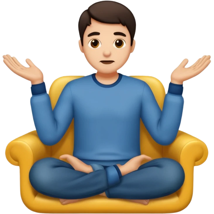 A man insisting to you to sit in his lap empty handed 4 one is good  emoji