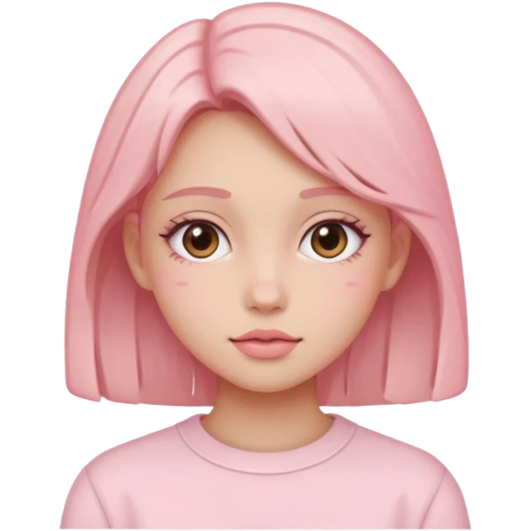 Pastel Pink Aesthetic Girl emoji