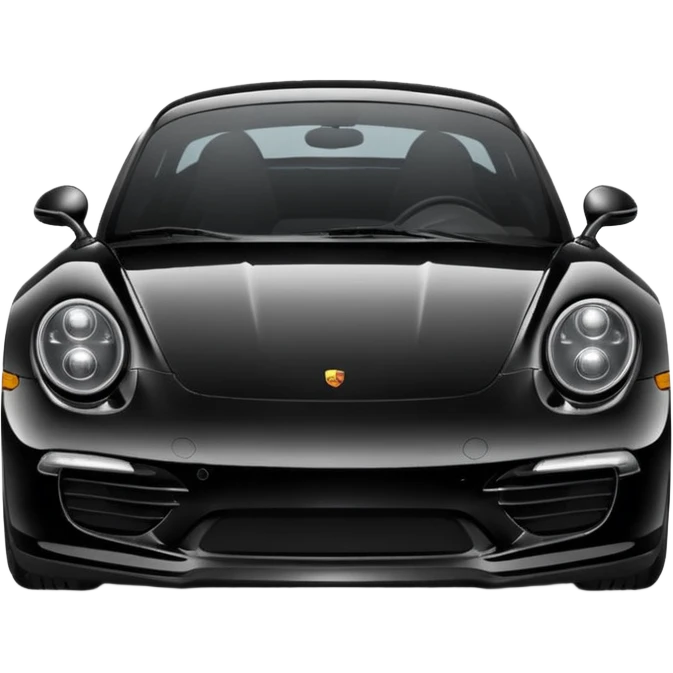 porsche black emoji