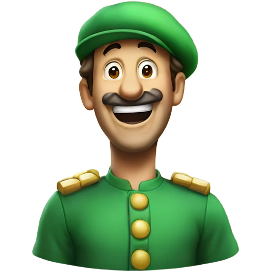 Luigi Mangione laughing emoji