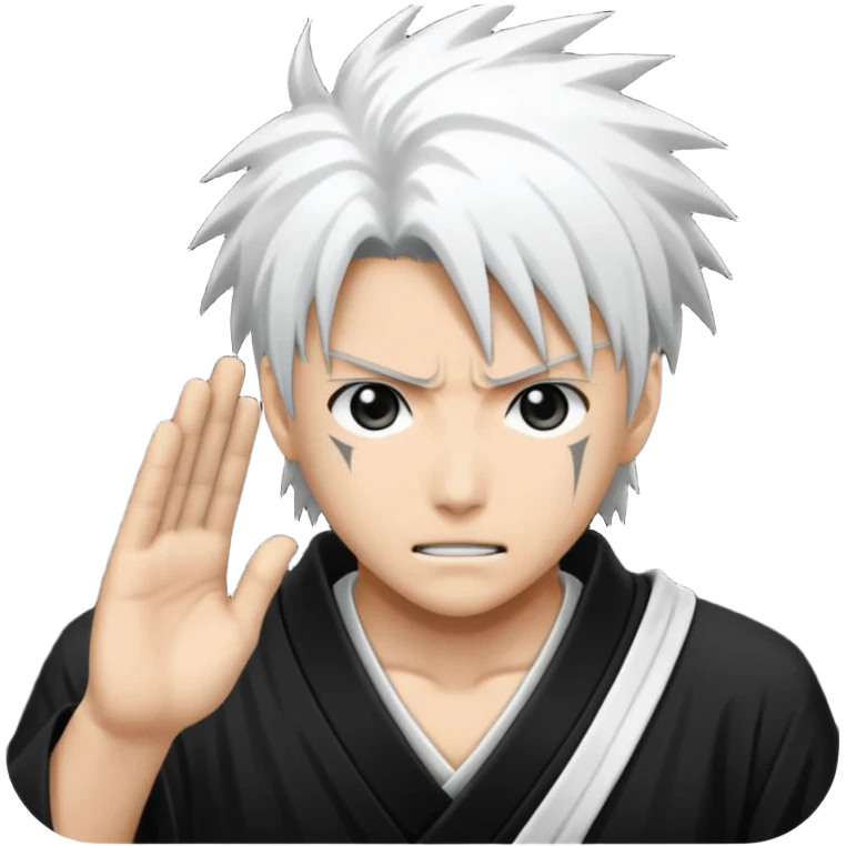 bleach black shihakusho emoji