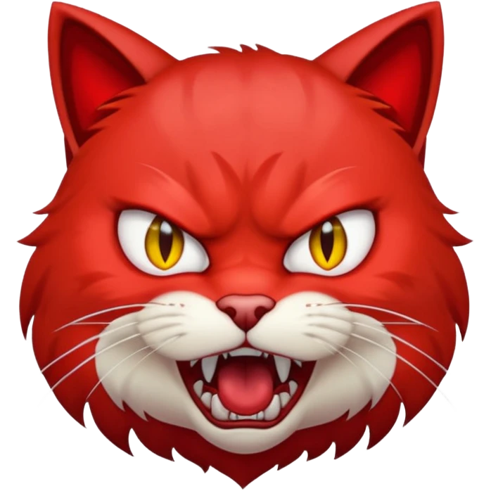 angry blood cat emoji