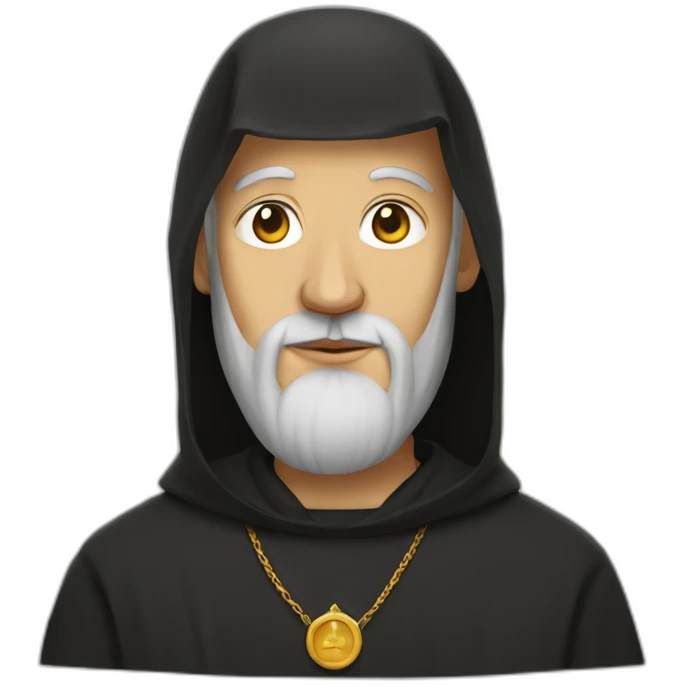 orthodox monk emoji