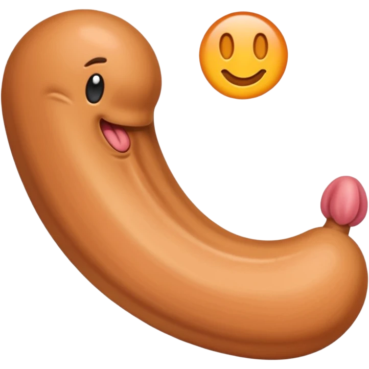 Realistic penis emoji