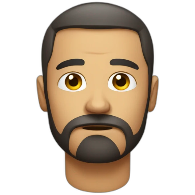 a sad fitness trainer emoji