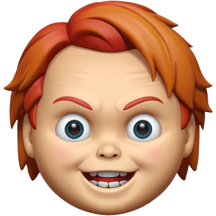 Un emojin de chuky emoji
