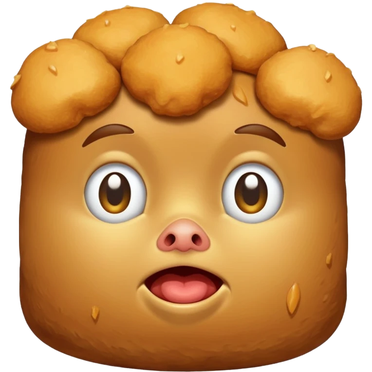 Плачущий наггетс emoji