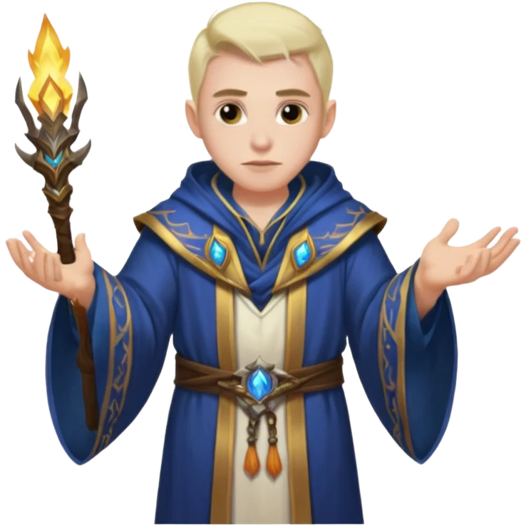 Male Mage World of Warcraft emoji