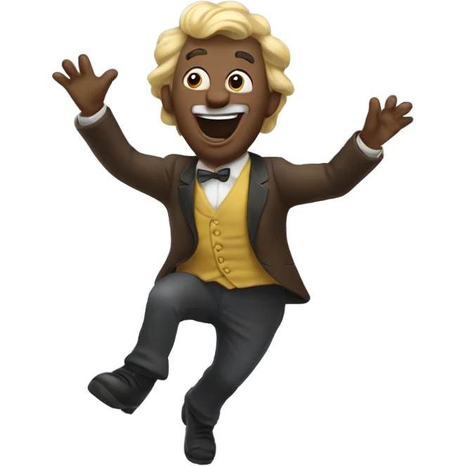 Nigel dancing emoji