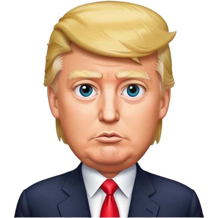 Donald  Trump hyper realistic emoji