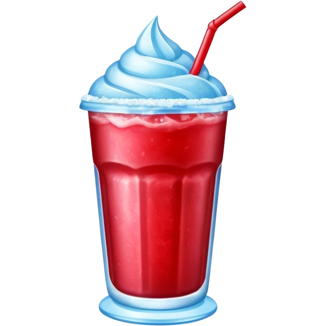 Cherry slushee emoji
