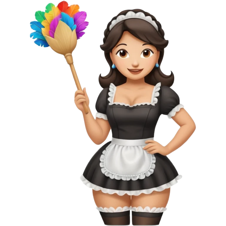 Sexy Latina maid with a fat ass emoji