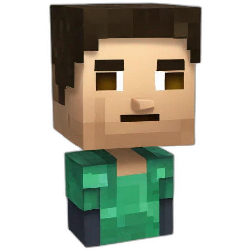 Steve Minecraft sur l'Ender dragon Minecraft emoji