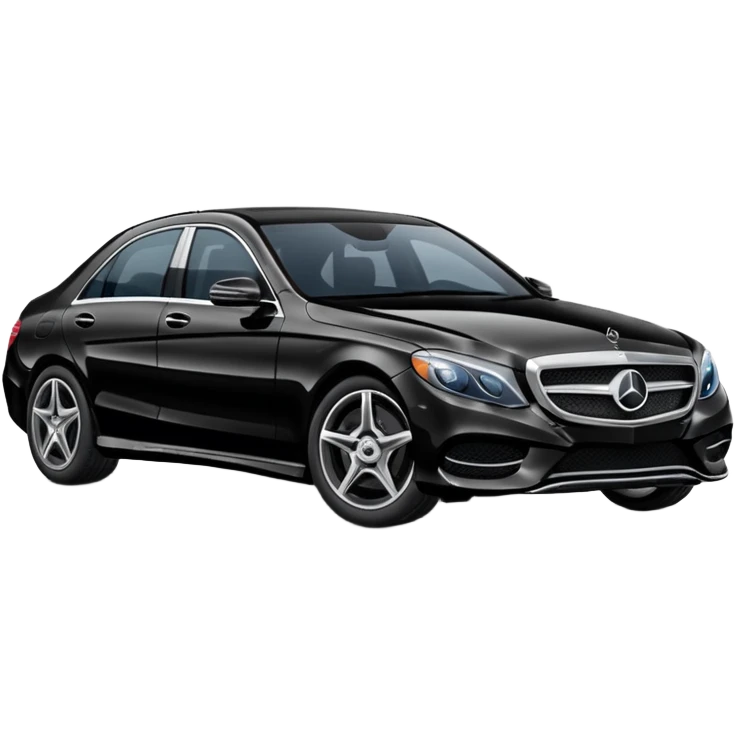 Black Mercedes  emoji