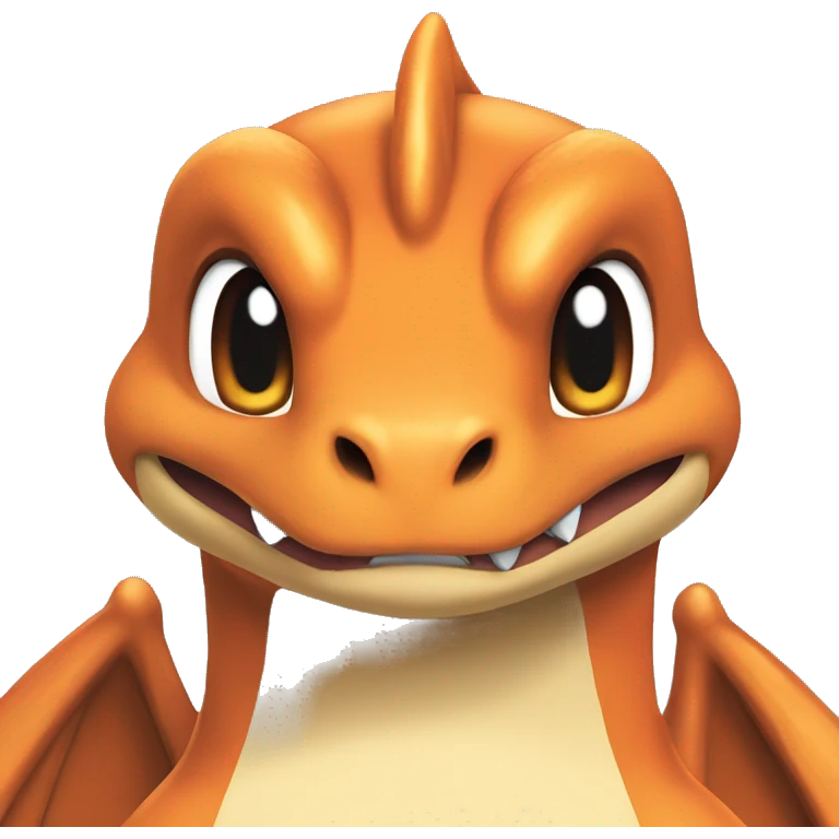 charizard looking at viewer emoji