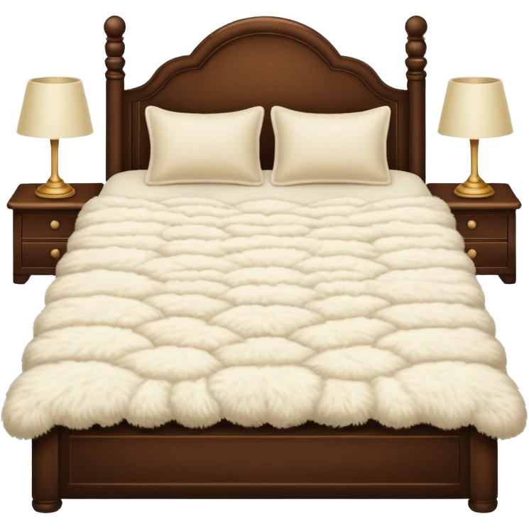 Rug near bed emoji