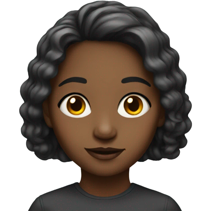 realistic portrait of a girl emoji