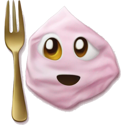 Pink Winter Napkin emoji