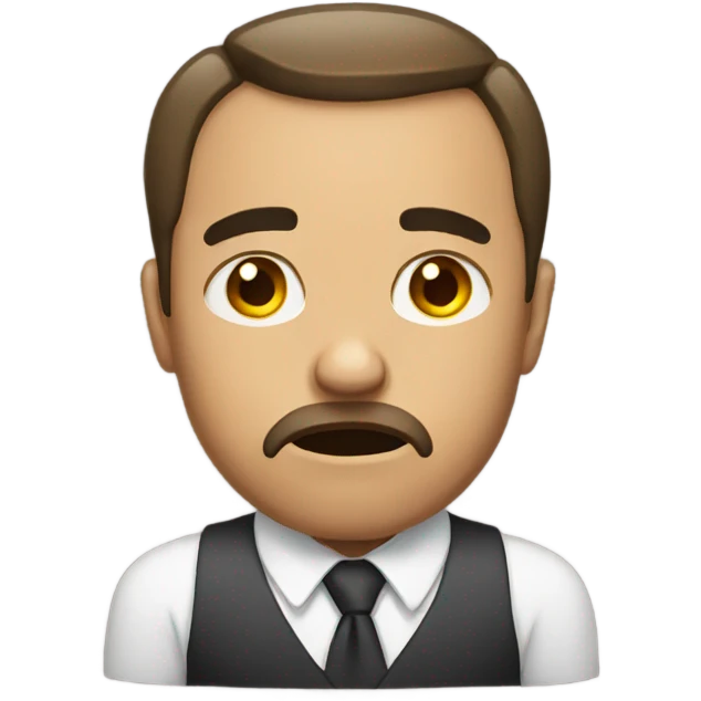 Disappointed  emoji