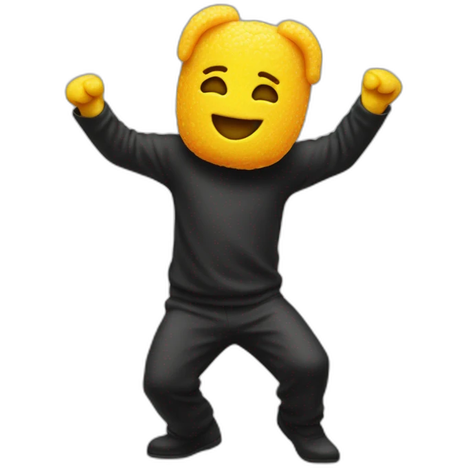 Sour patch kid dancing emoji