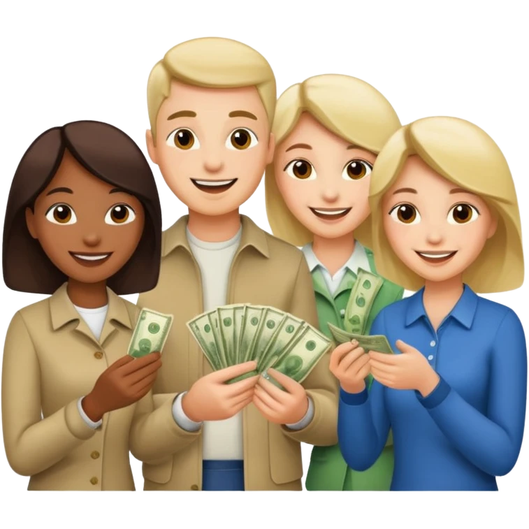 moneymaking group emoji