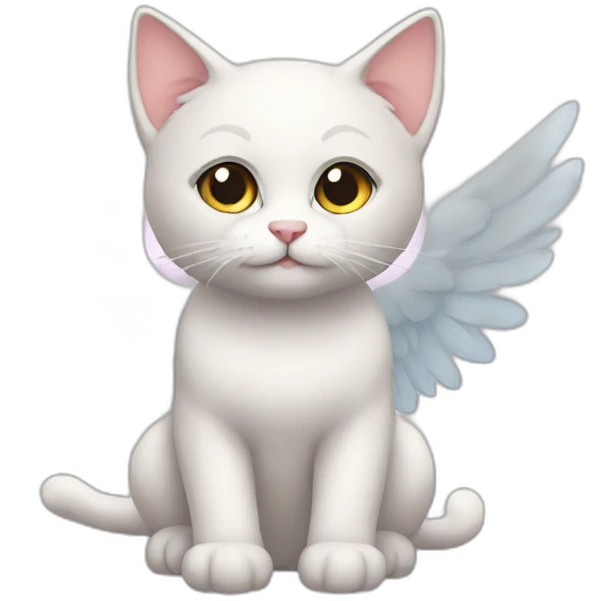 angel cats emoji