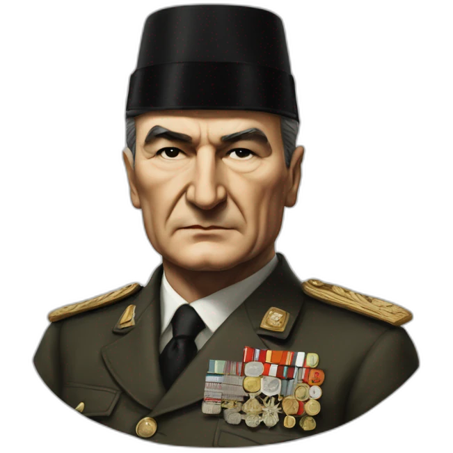 ataturk portrait emoji
