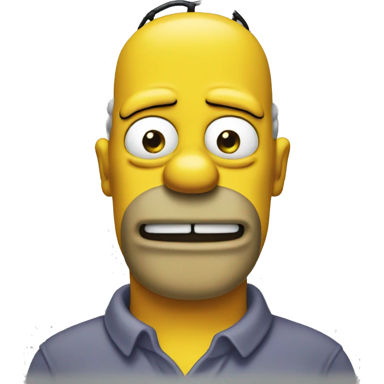 Homer simpson emoji