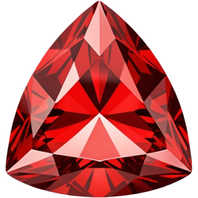 Diamante rojo emoji