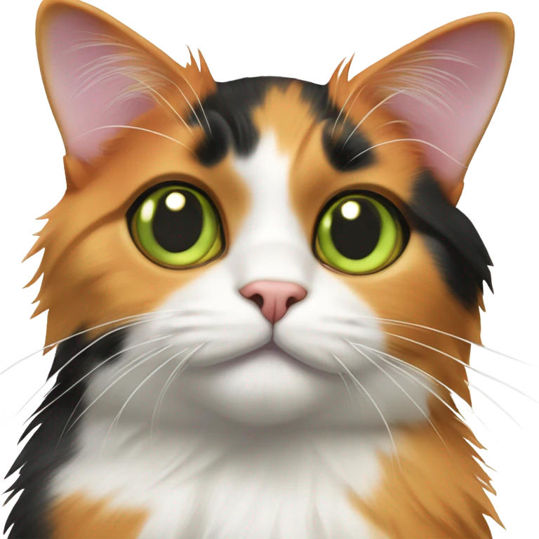 Calico cat emoji