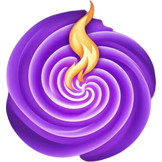 violet flame emoji