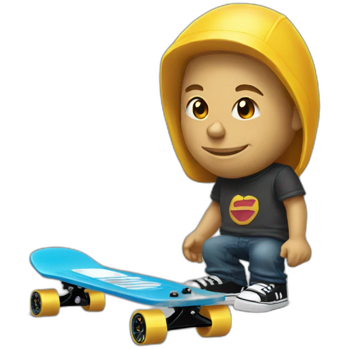 Tech deck emoji