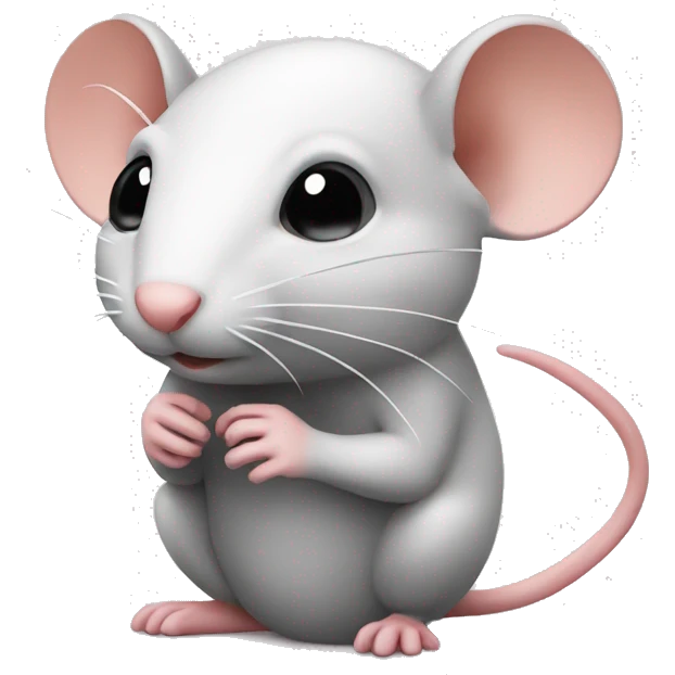 Ai mouse thinking emoji