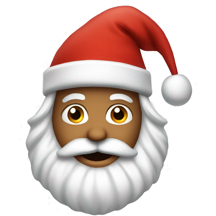 Santa Claus with my emoji  emoji