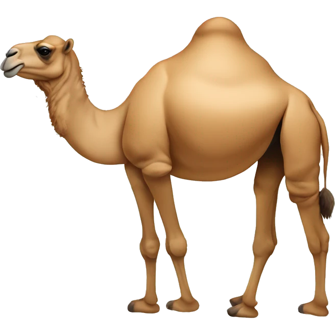 Camel with 3 humps emoji