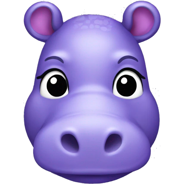 Purple Hippo emoji