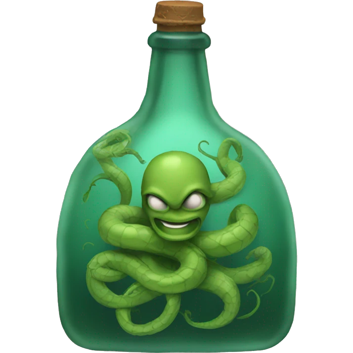 bottle hydra emoji